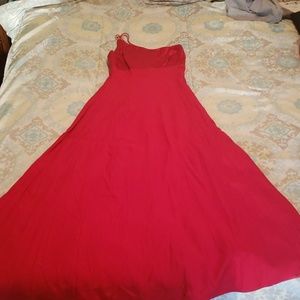 Red dress worn for Homecoming
